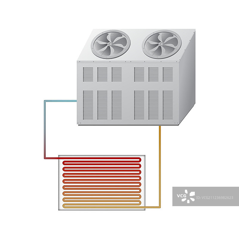 户内外冷水机组图片素材