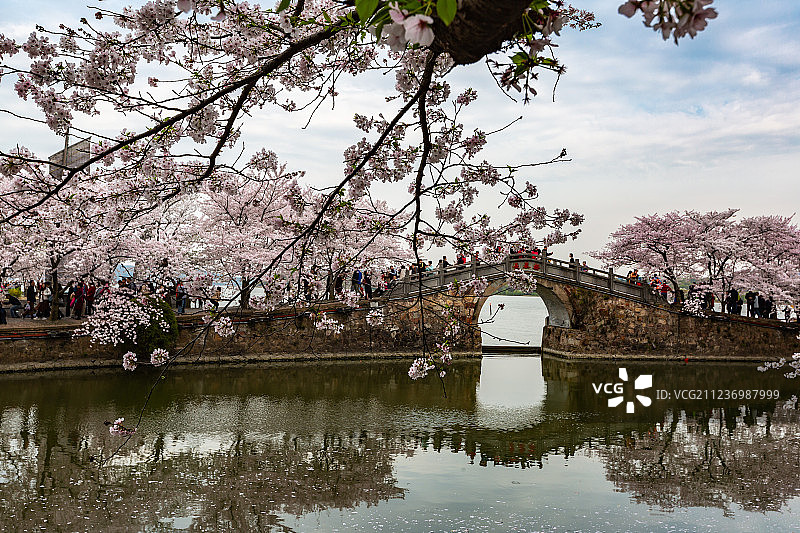 江苏无锡鼋头渚风景区图片素材