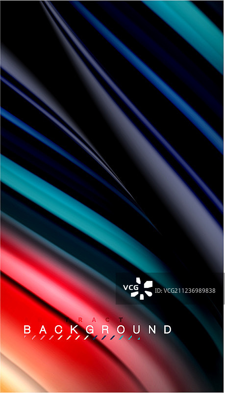 流体混合颜色波抽象图片素材