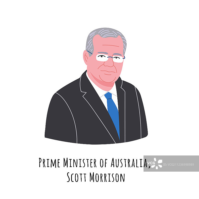 斯科特·莫里森肖像图片素材