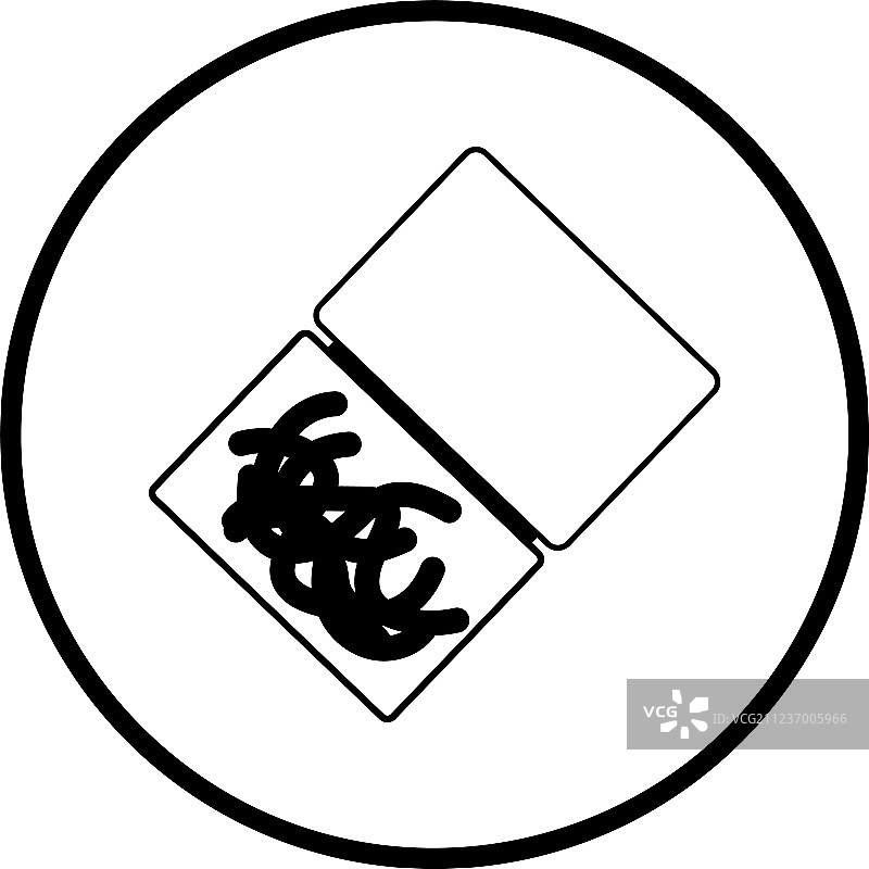 蠕虫容器图标图片素材