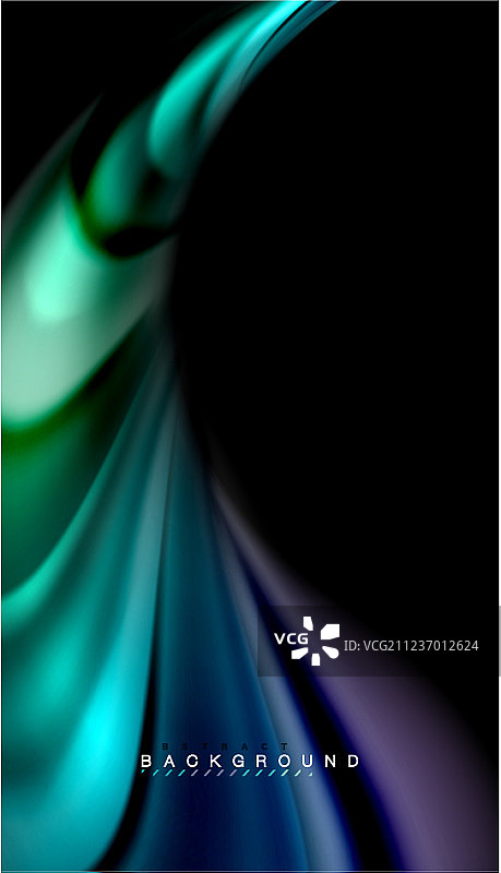 流体混合颜色波抽象图片素材