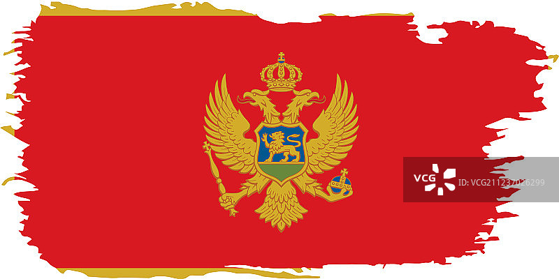 黑山国旗图片素材