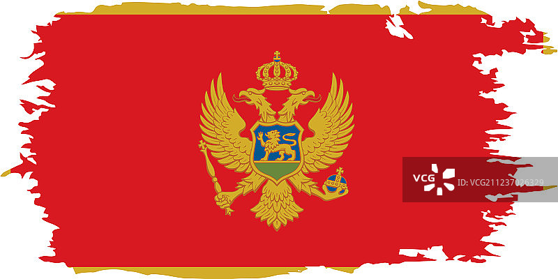 黑山国旗图片素材