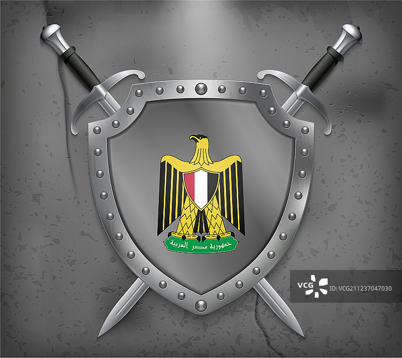 埃及国徽盾牌图片素材