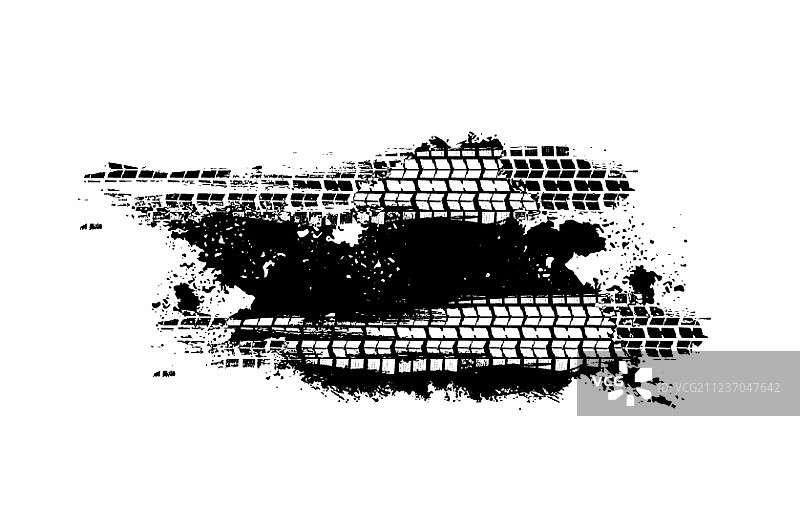 轮胎痕迹纹理图片素材