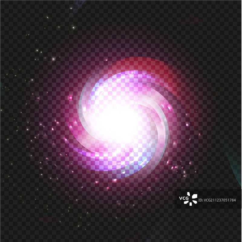 旋涡星系太空星云图片素材