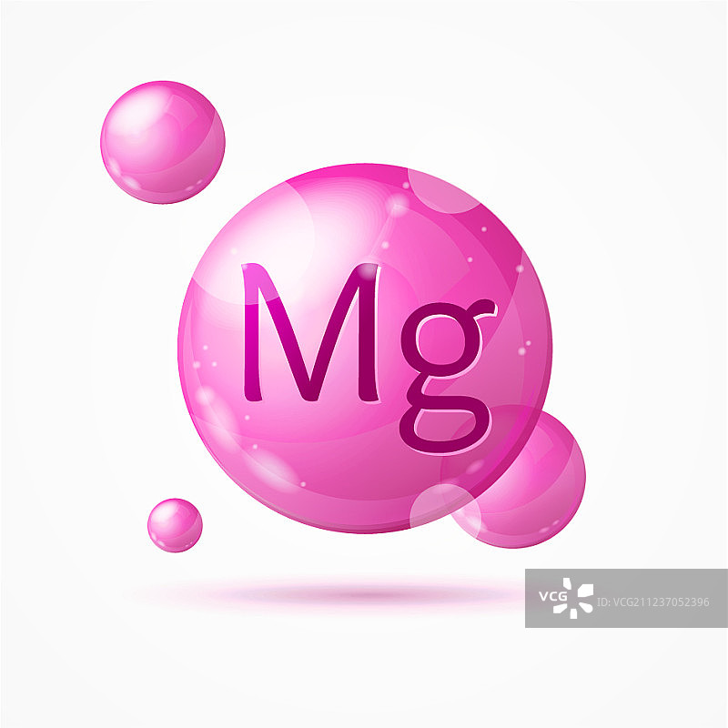 逼真细致的3D镁背景卡片图片素材