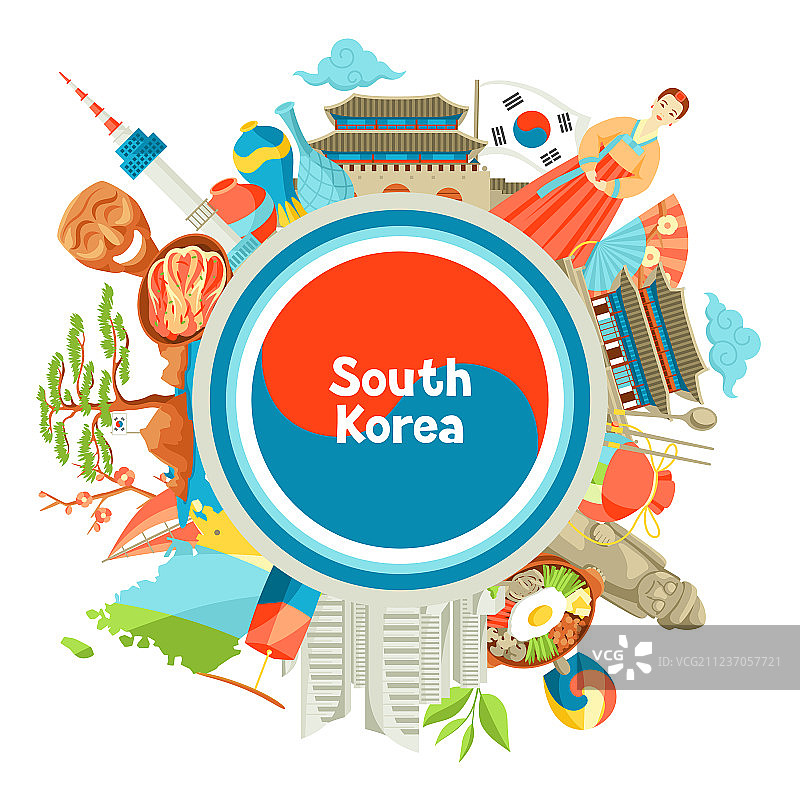 韩国背景设计韩国传统图片素材