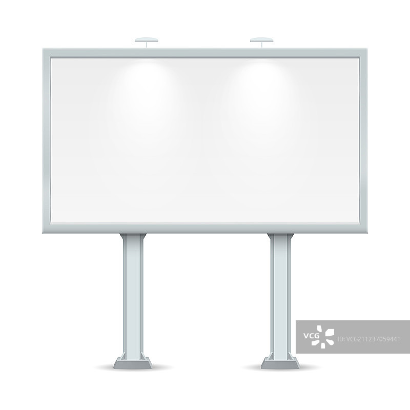 空白的广告牌图片素材