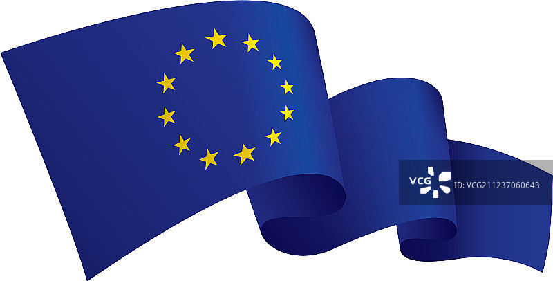 欧盟旗帜图片素材