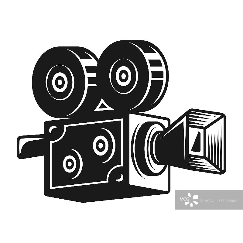 复古摄像机黑色物体图片素材