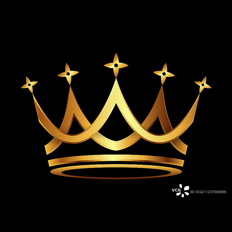 金色皇冠图标图片素材