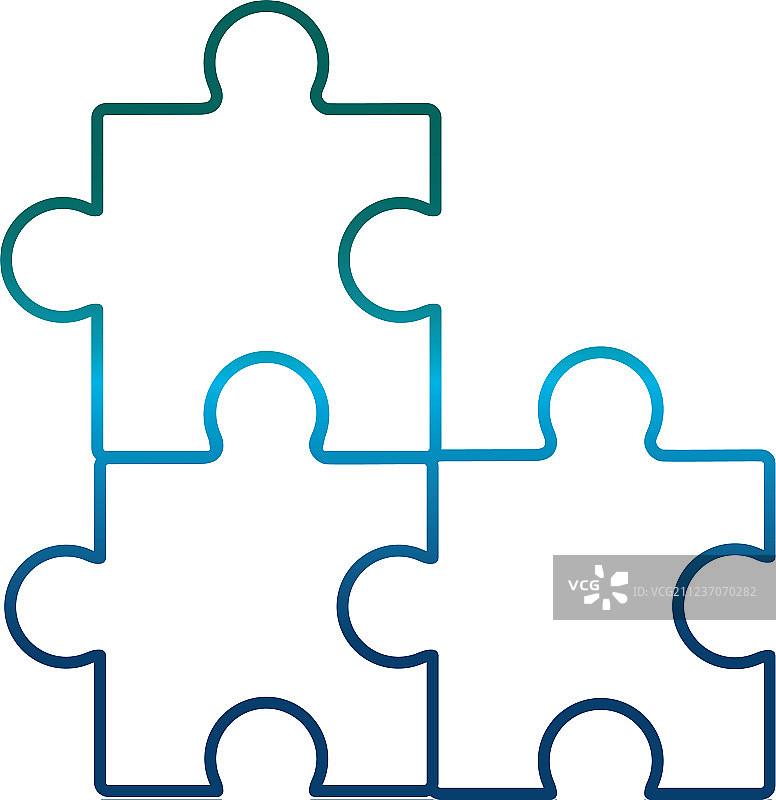 拼图游戏图标图片素材