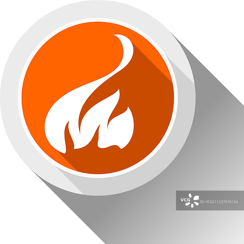 火焰按钮图片素材