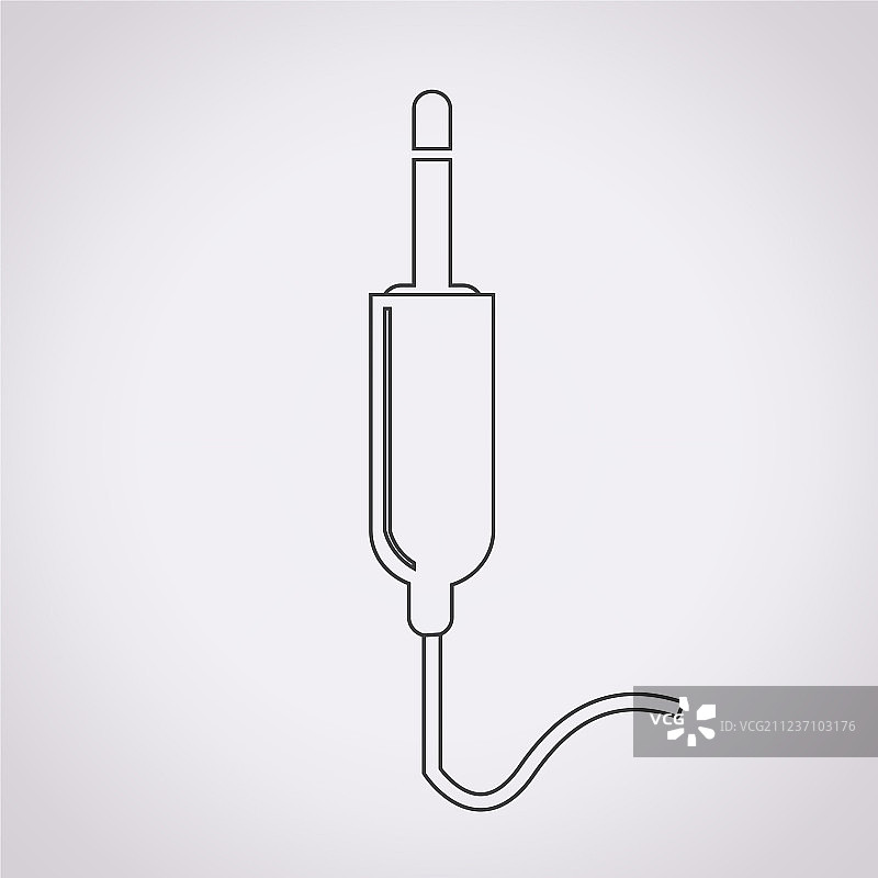 音频插孔图标图片素材