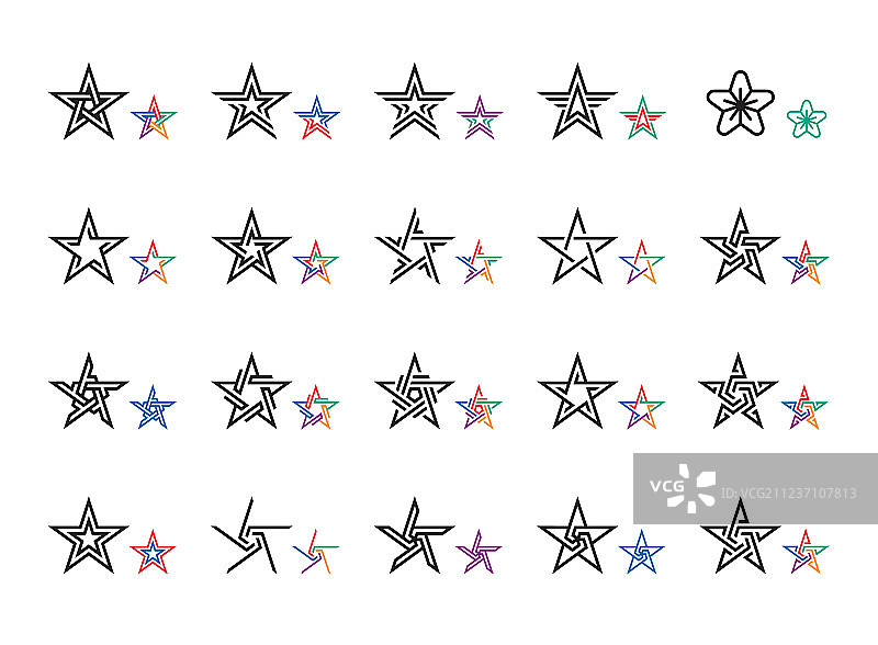 星形图标图片素材