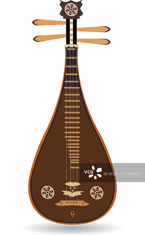 传统中国柳琴图片素材