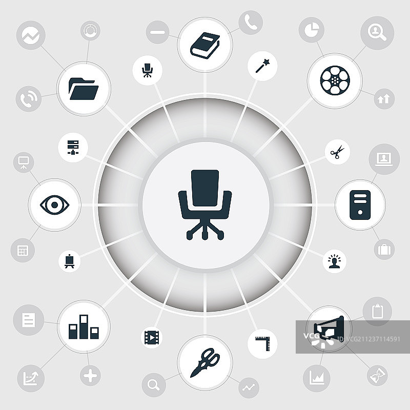 简约设计图标合集图片素材