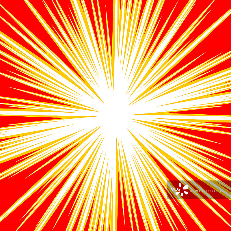 爆炸效果撞色放射线条图片素材