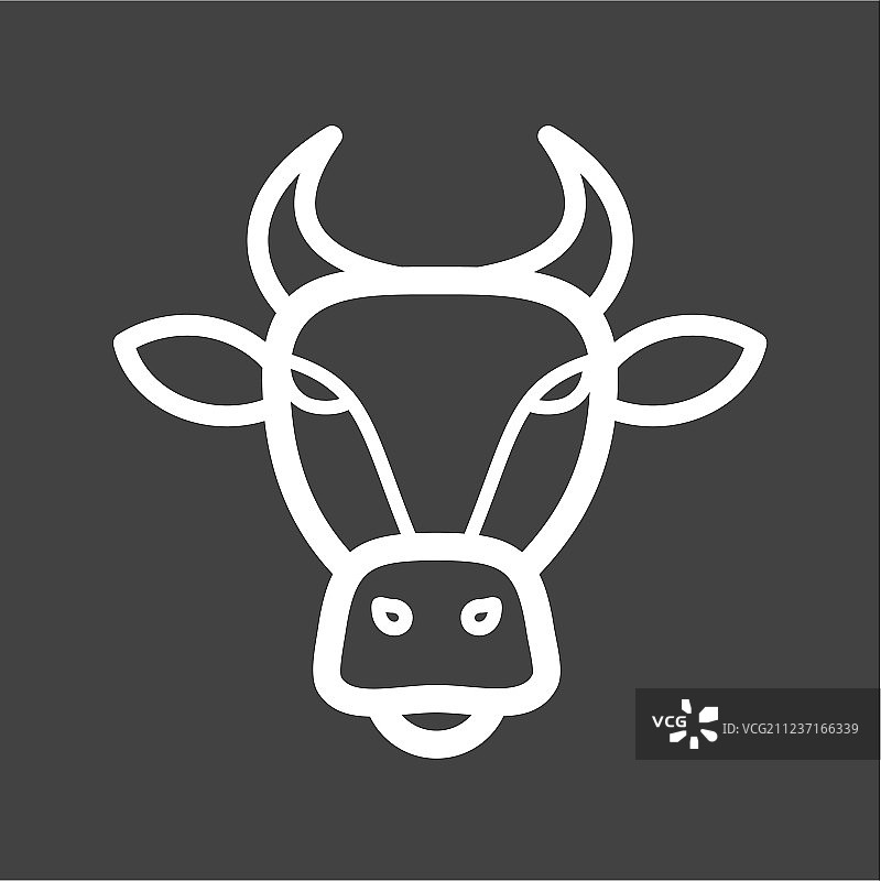 水牛面部图片素材