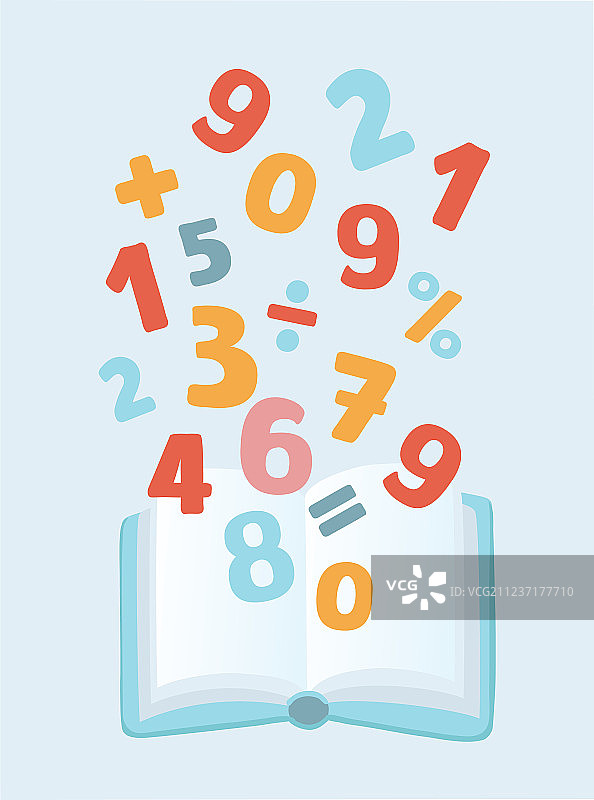 黑板上的书本绘画图片素材