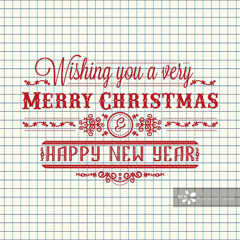 新年贺卡节日彩色装饰图片素材