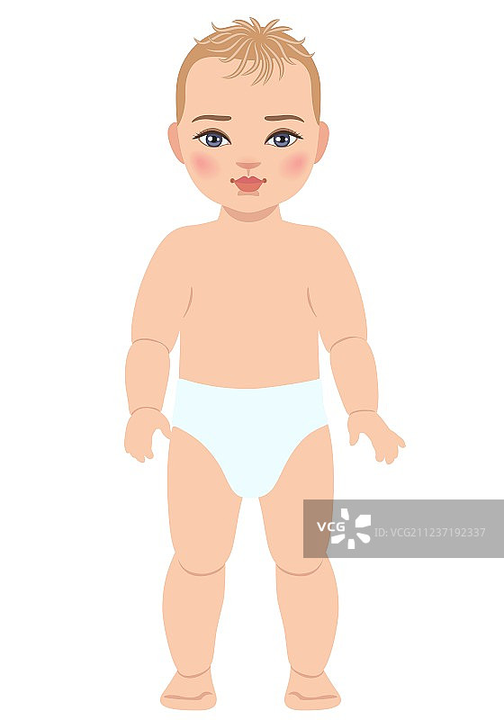 站立的宝宝图片素材