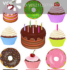 蛋糕大合集图片素材
