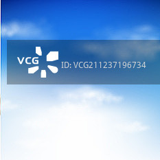 蓝色的天空图片素材