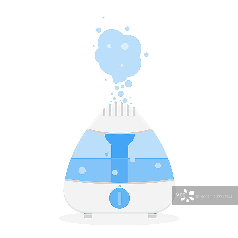 超声波加湿器家用空气净化器图片素材
