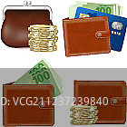 钱包套装图片素材