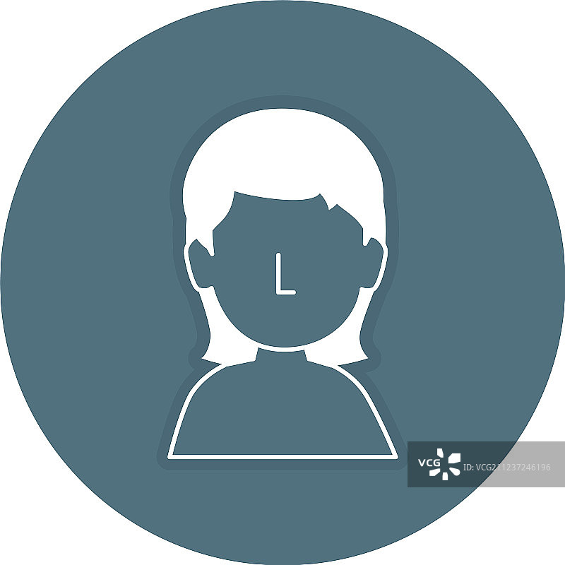 美丽的女人赤膊头像人物图片素材