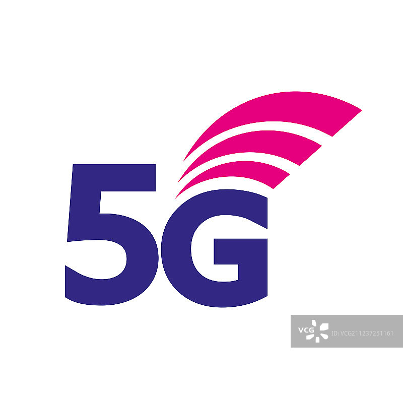 5G图标：第五代无线网络图片素材