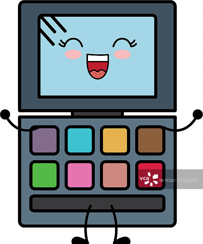 眼影盘图标图片素材