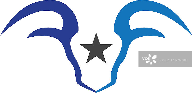 红牛金牛座标志模板图标图片素材