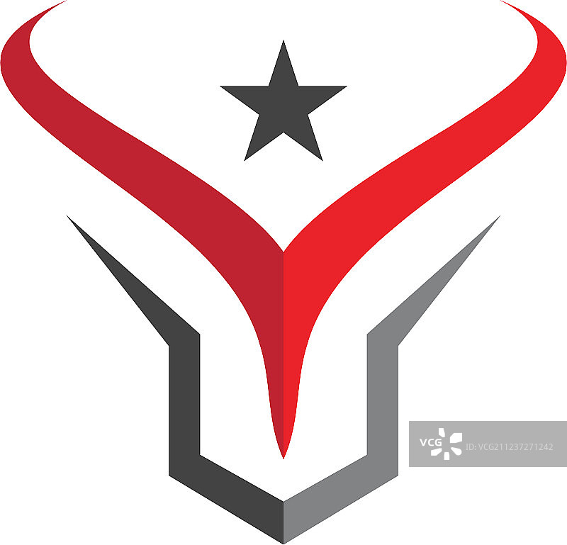 红牛金牛座标志模板图标图片素材