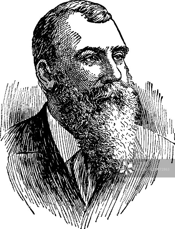 菲利普·希奇伯恩复古风图片素材