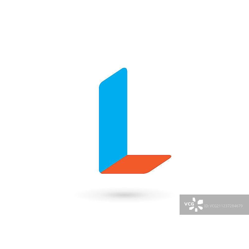 L字母标志图标设计模板图片素材