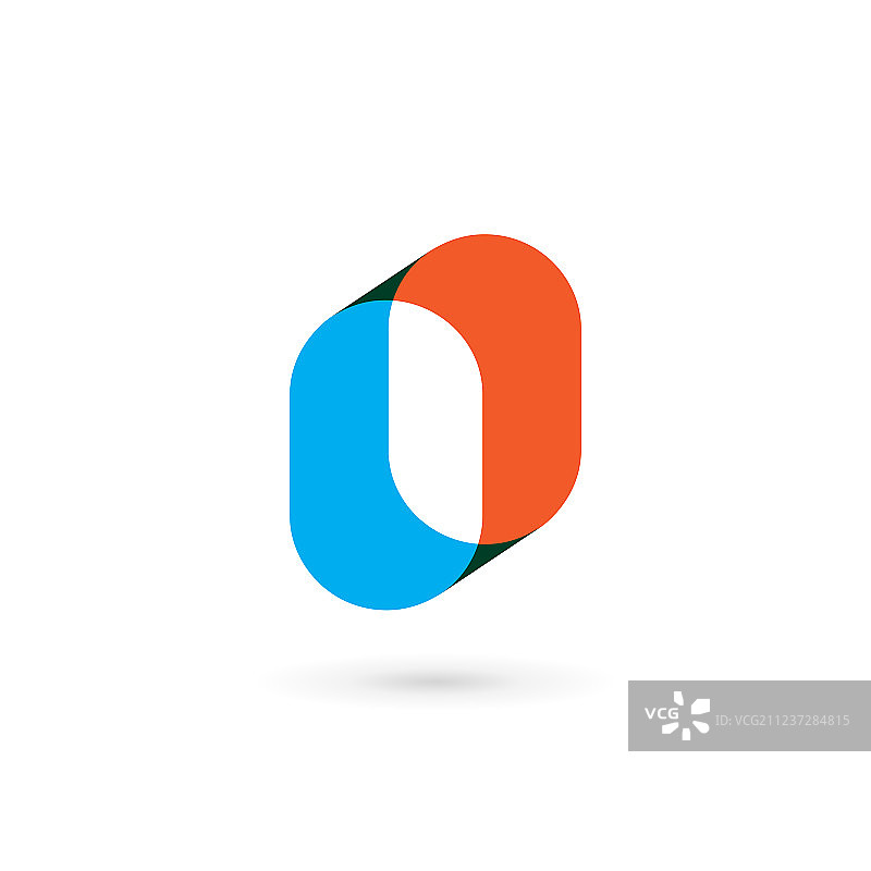 字母O数字0标志图标设计模板图片素材