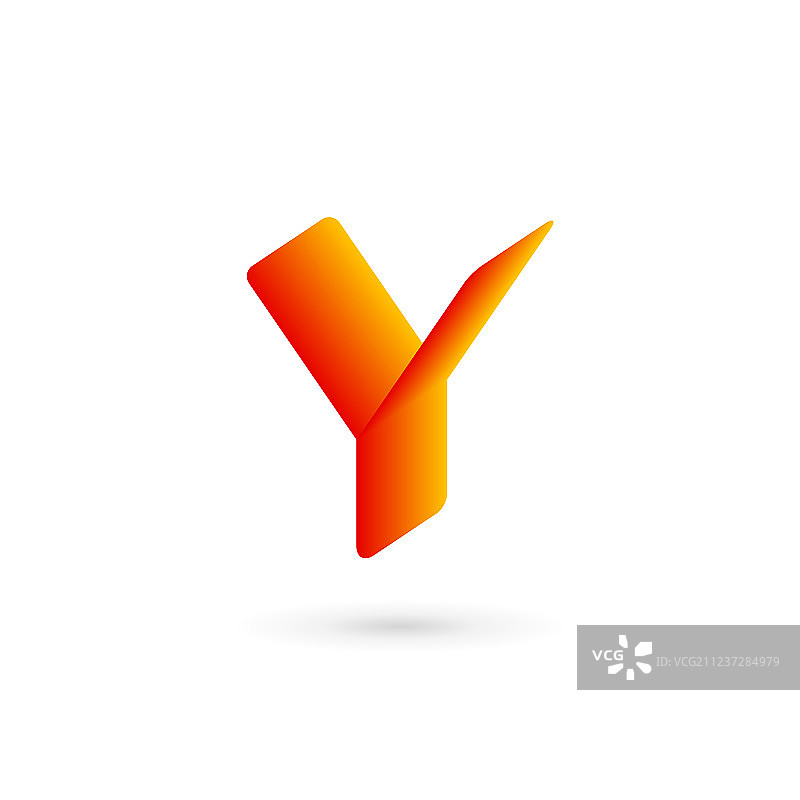 字母Y Logo图标设计模板元素图片素材