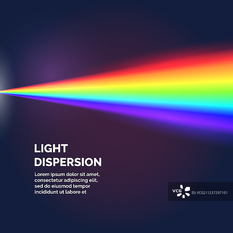 彩虹光线背景图片素材