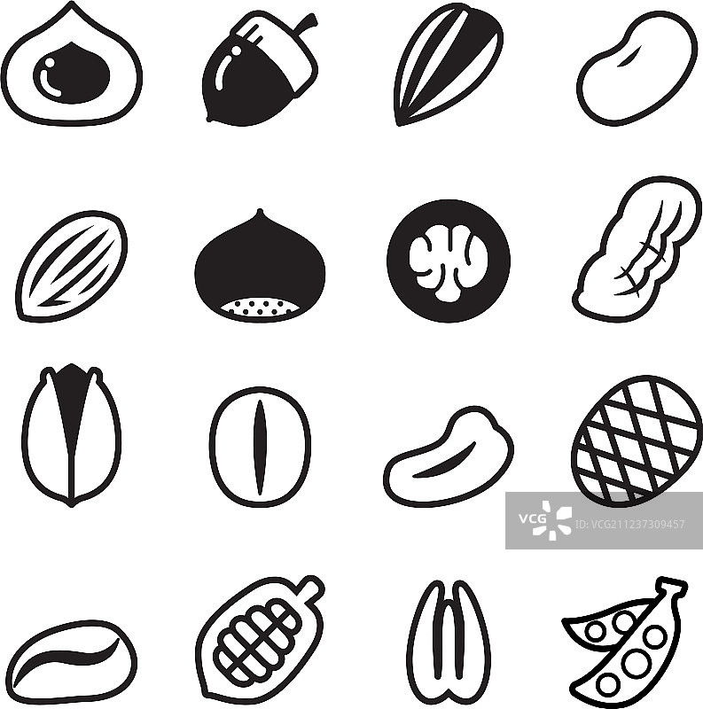 螺母图标集2图片素材