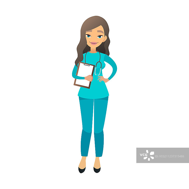卡通可爱护士图片素材