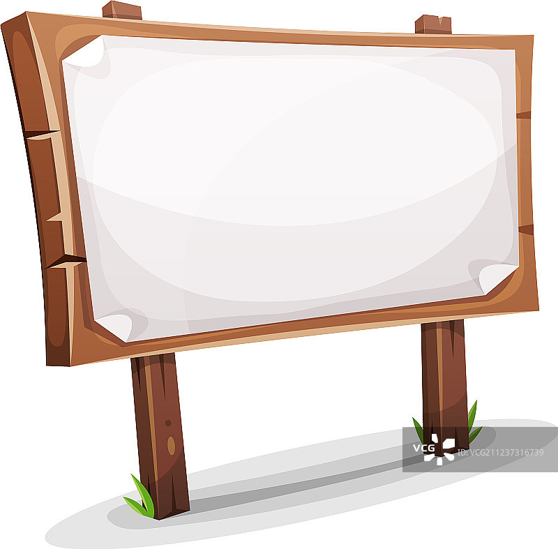 乡村木质标牌图片素材