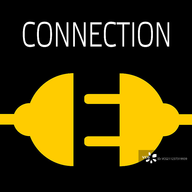 概念：连接或断开电源图片素材