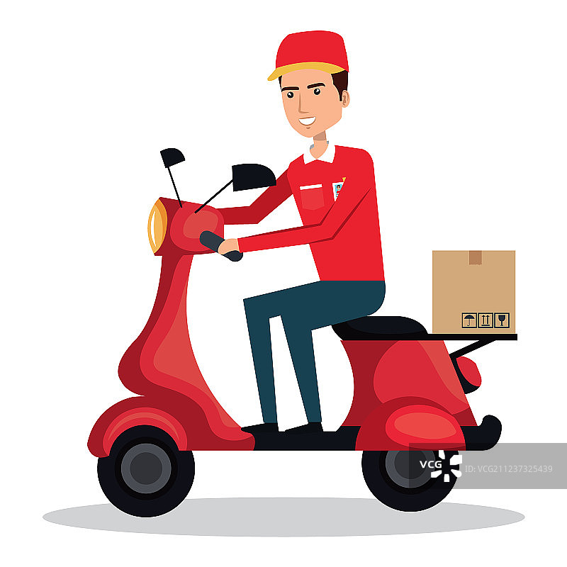 快递员头像图片素材