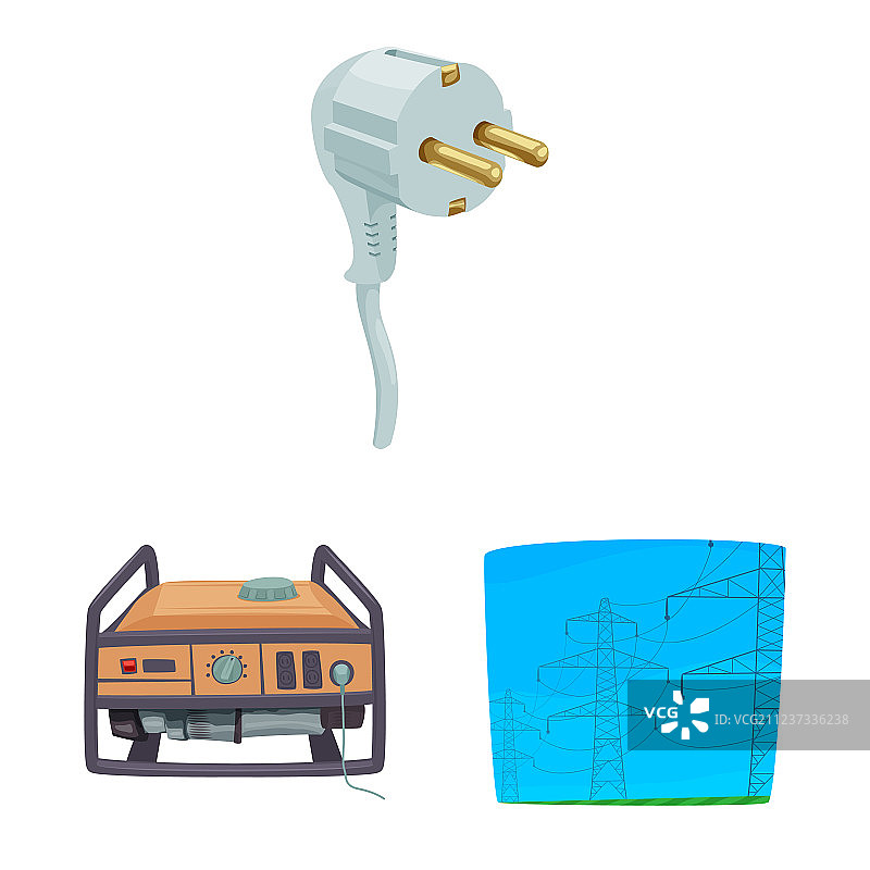 电力和电气图标图片素材