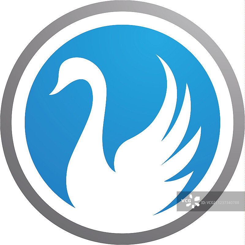 鹅logo模板图片素材