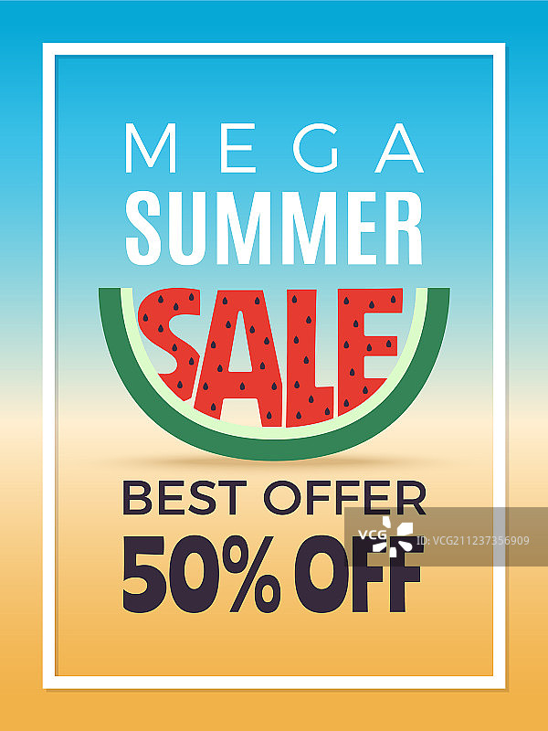 夏季促销广告设计模板图片素材